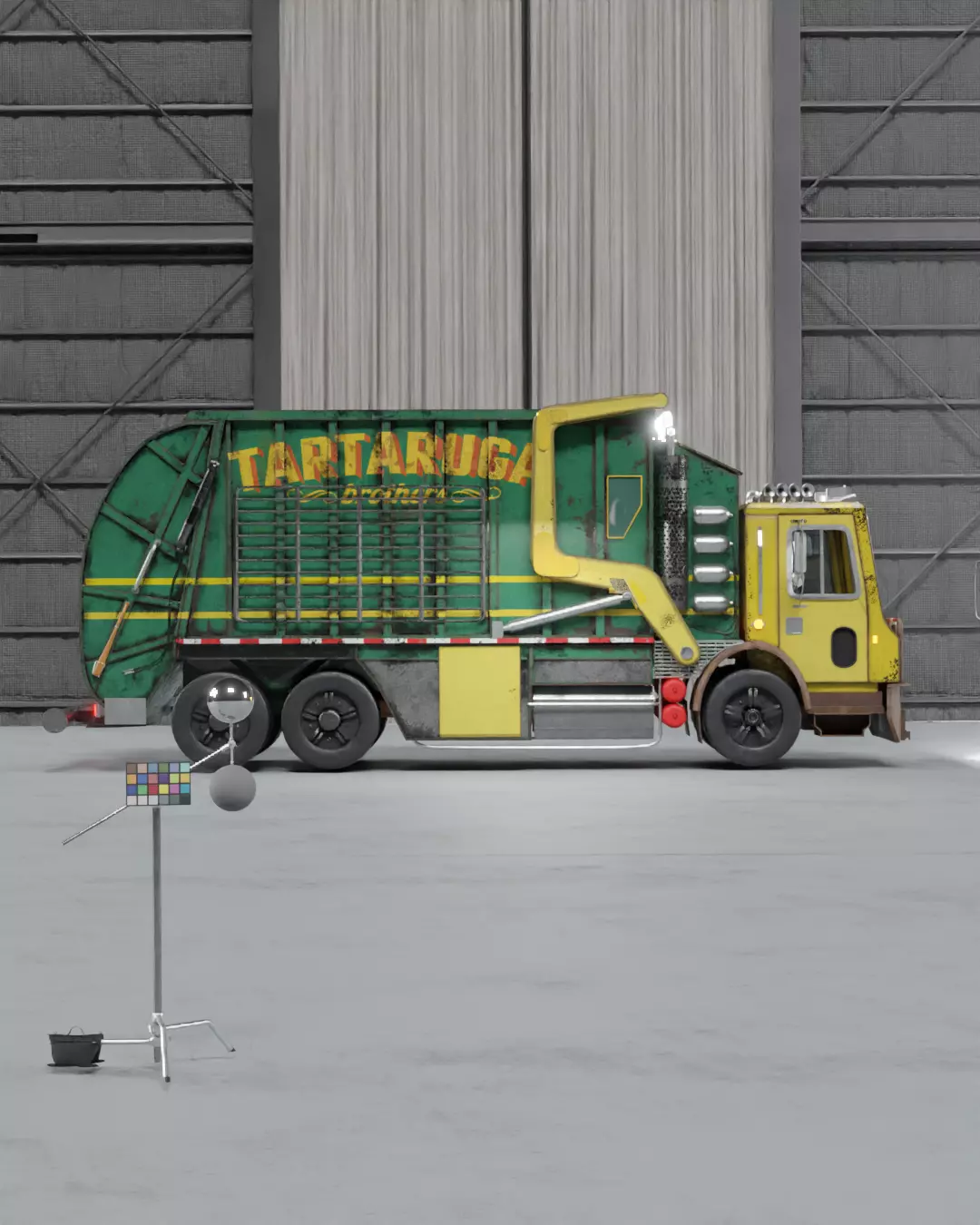 Ninja Turtle van 3D model