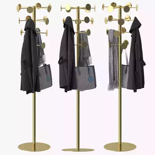 Chaperon Coat Rack 3D model