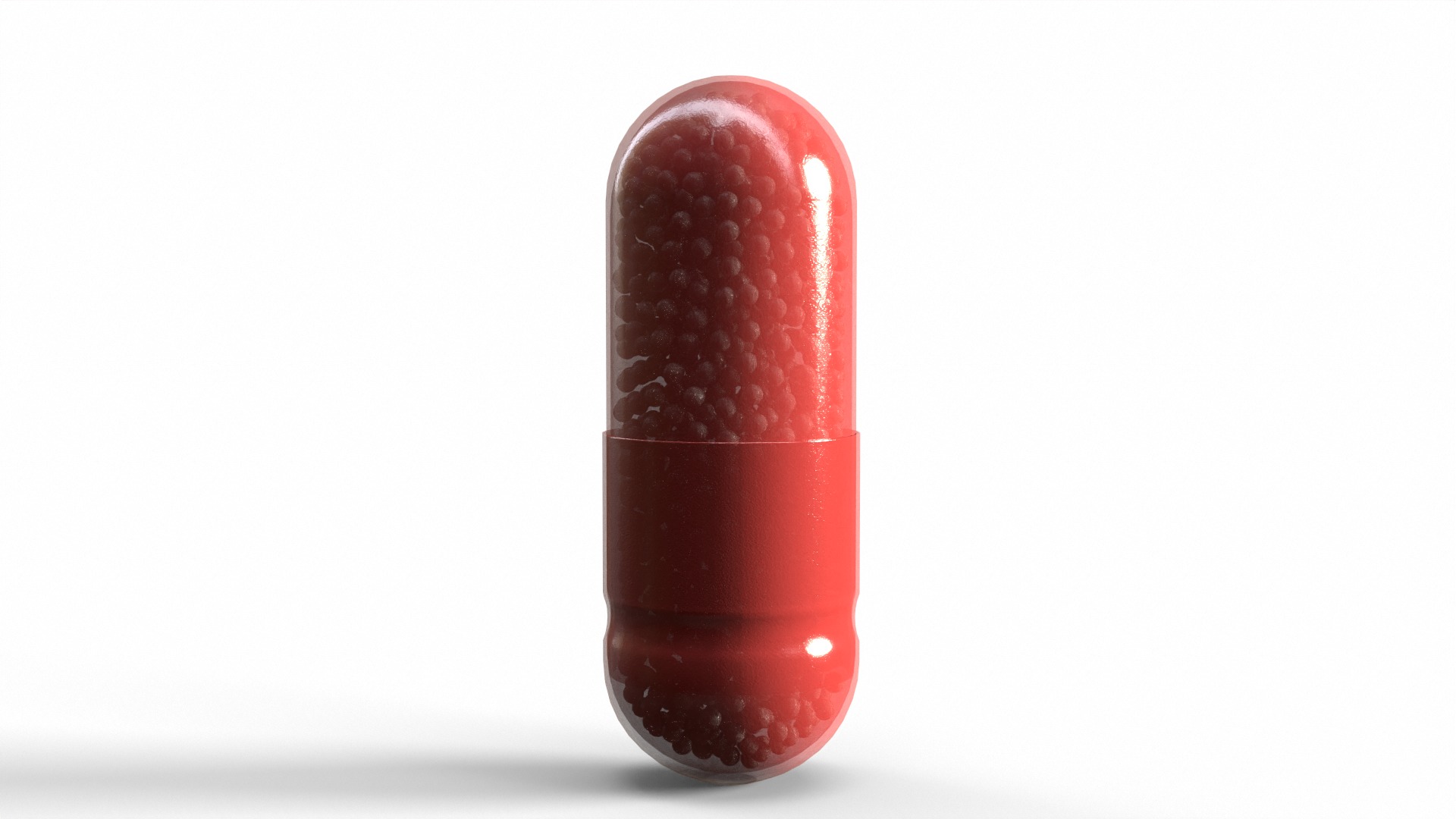 All capsule types or pills drugs with bottle pack 3D Model Collection_23