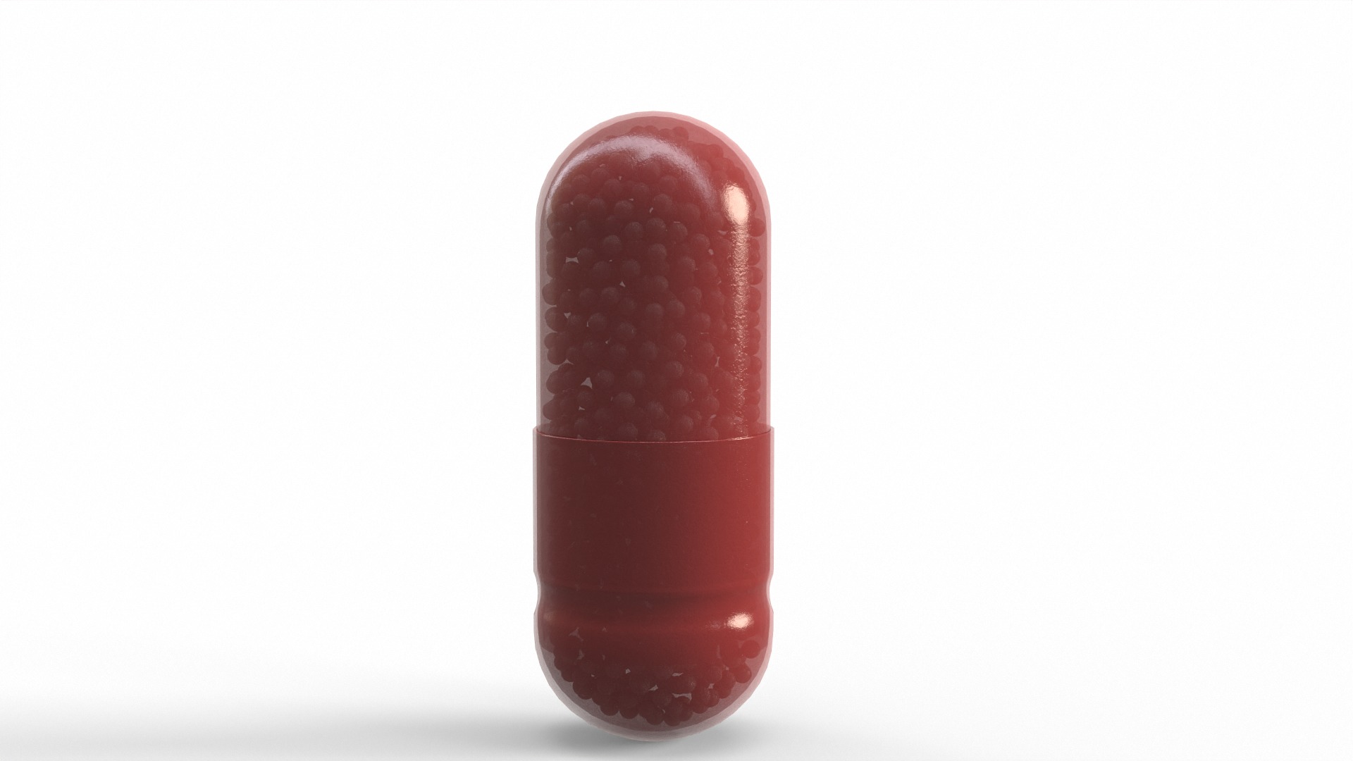 All capsule types or pills drugs with bottle pack 3D Model Collection_25