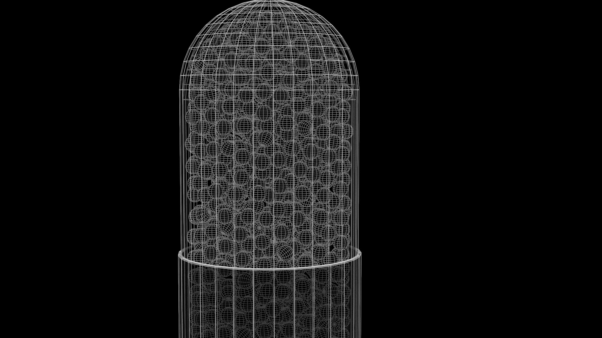 All capsule types or pills drugs with bottle pack 3D Model Collection_20