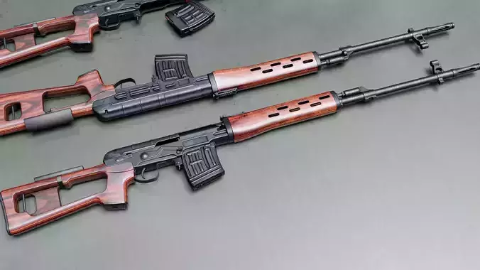 SVD rifle