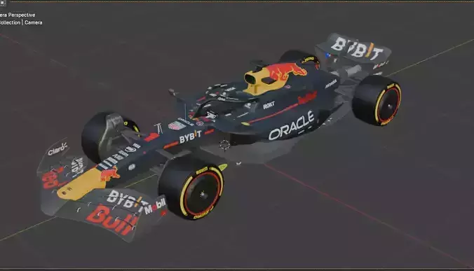 Oracle Red Bull Racing RB20 01 Max Verstappen Free 3D model