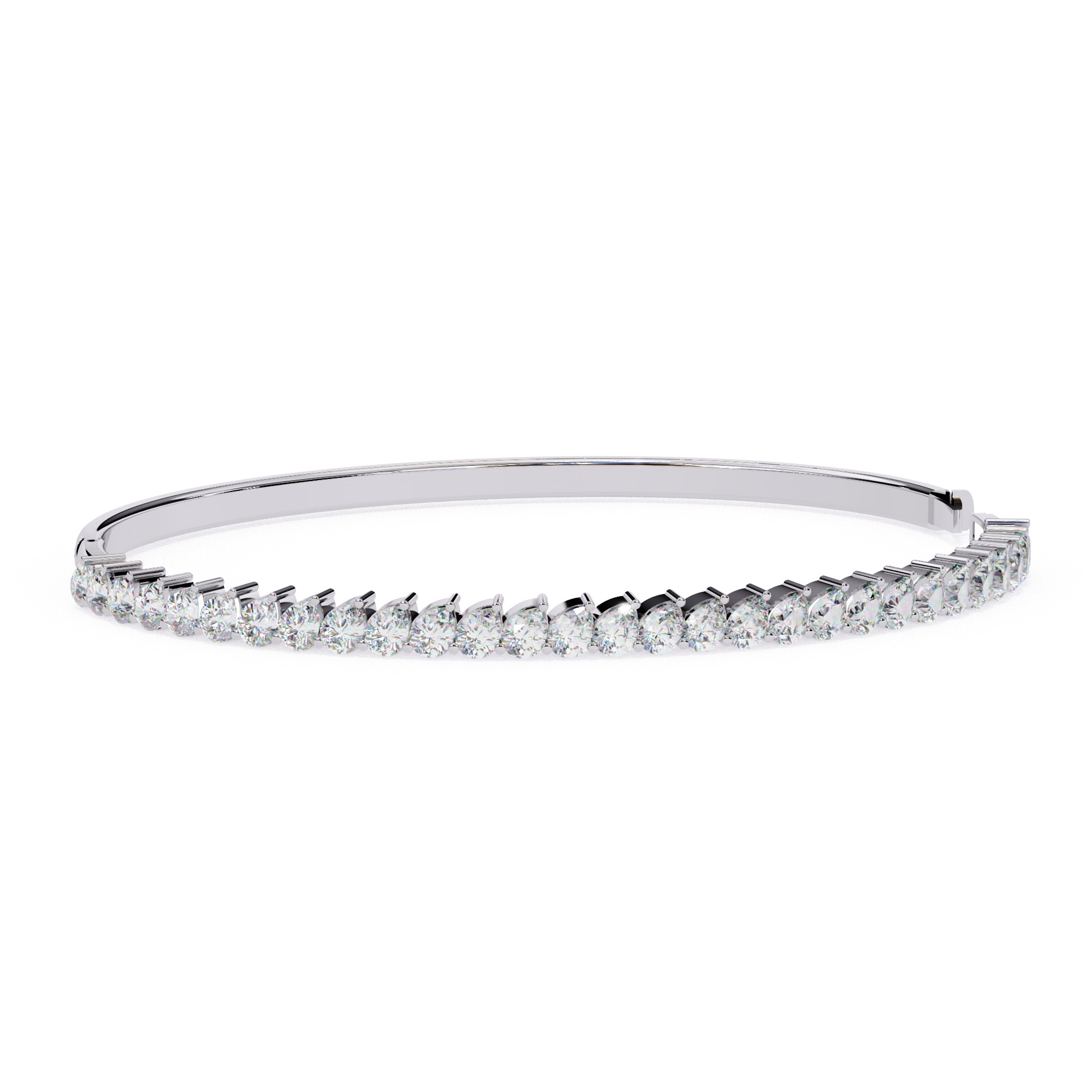 Diamond Tennis Bracelet animation renders 3dm stl details 3D print model_6