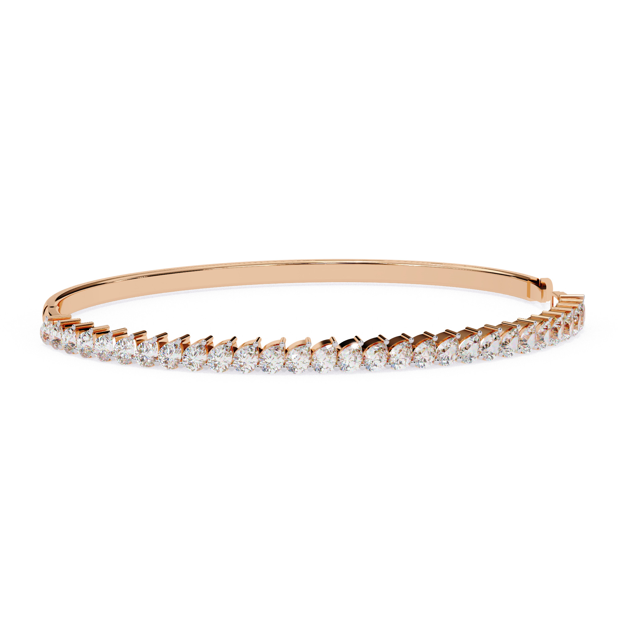 Diamond Tennis Bracelet animation renders 3dm stl details 3D print model_4