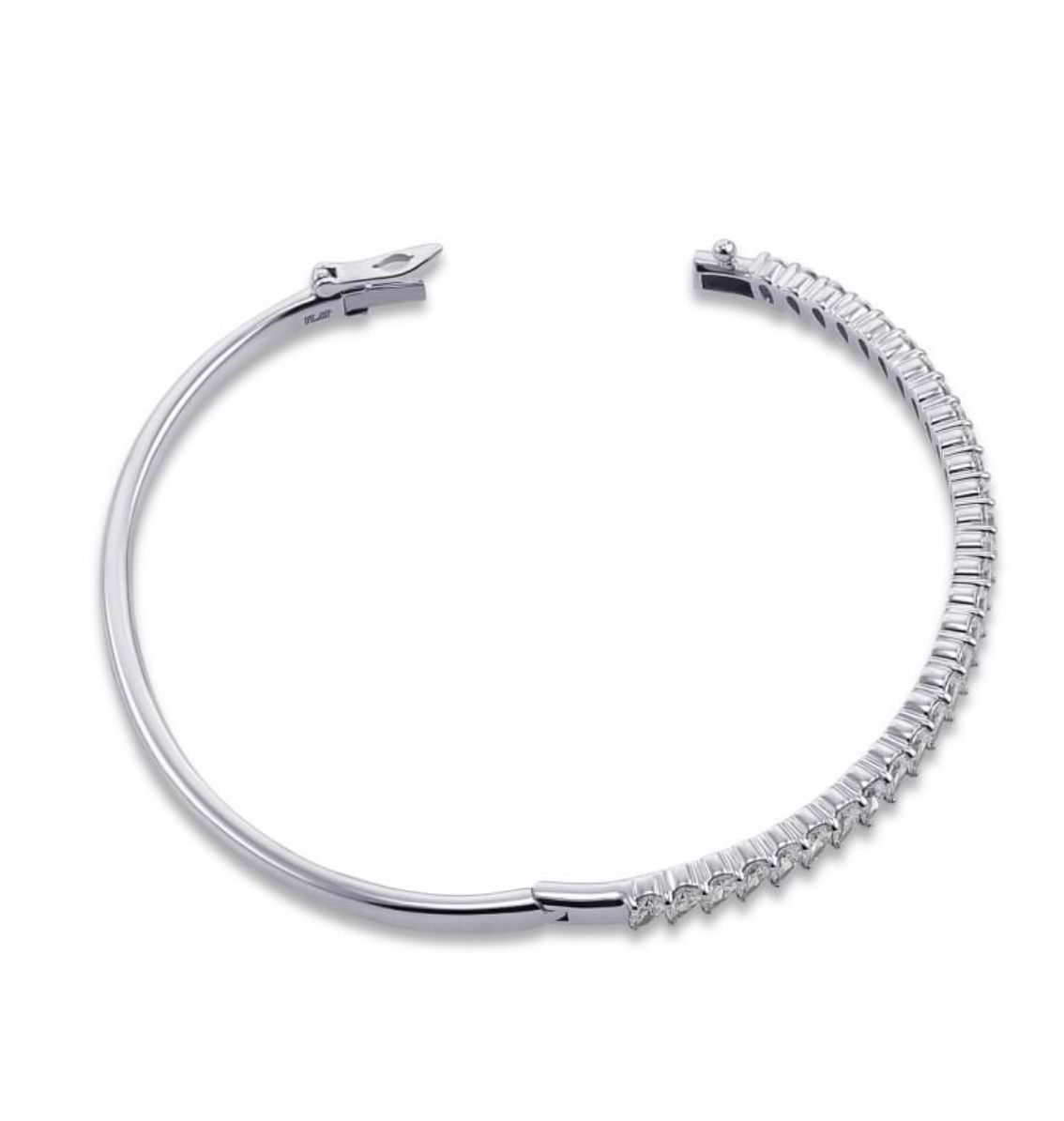 Diamond Tennis Bracelet animation renders 3dm stl details 3D print model_8