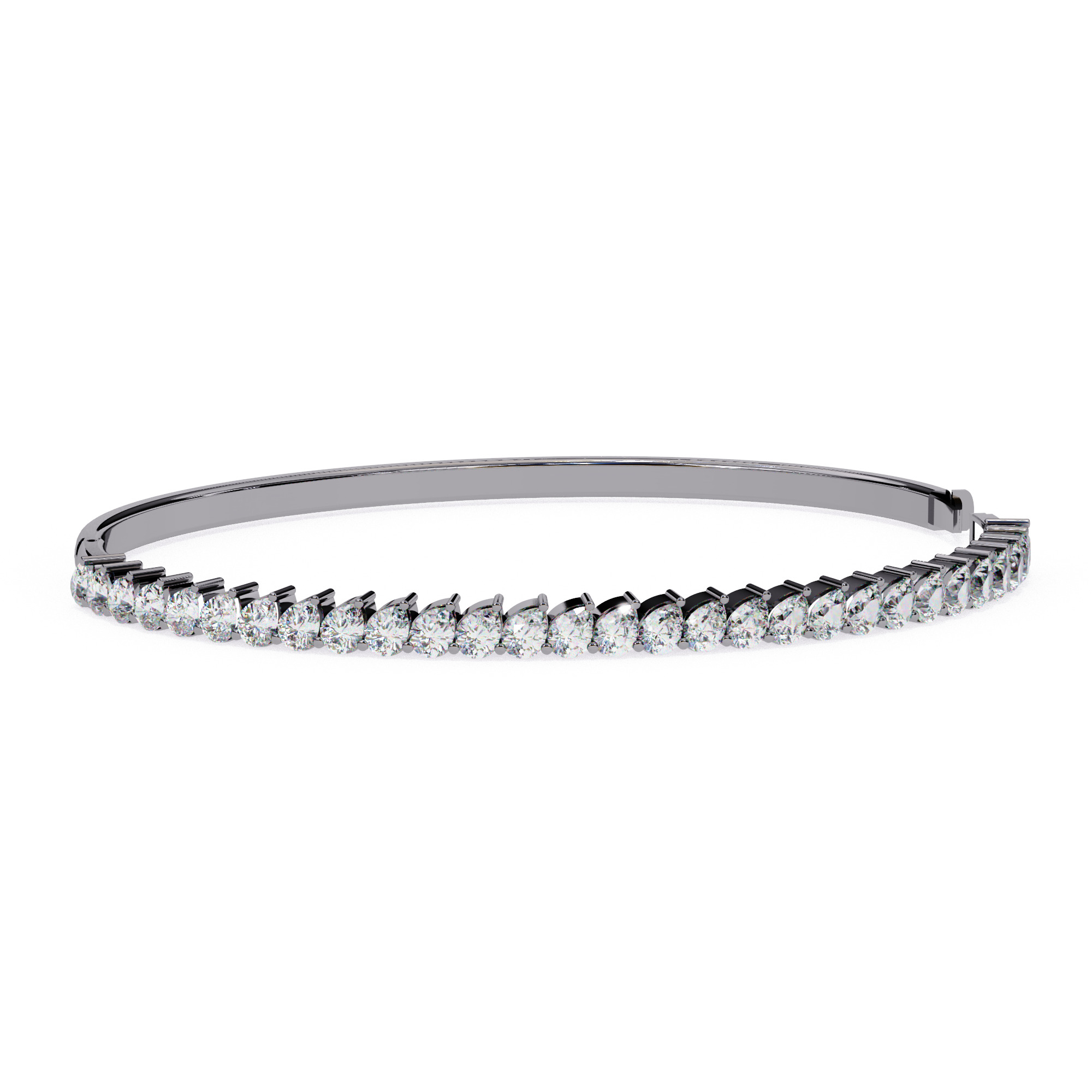Diamond Tennis Bracelet animation renders 3dm stl details 3D print model_13