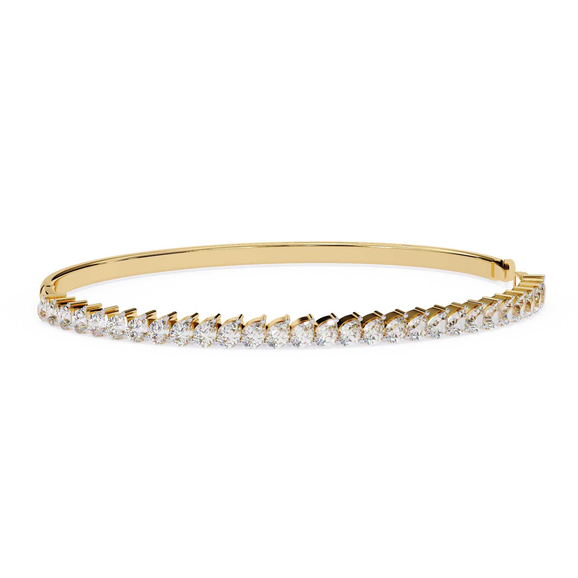 Diamond Tennis Bracelet animation renders 3dm stl details 3D print model_5