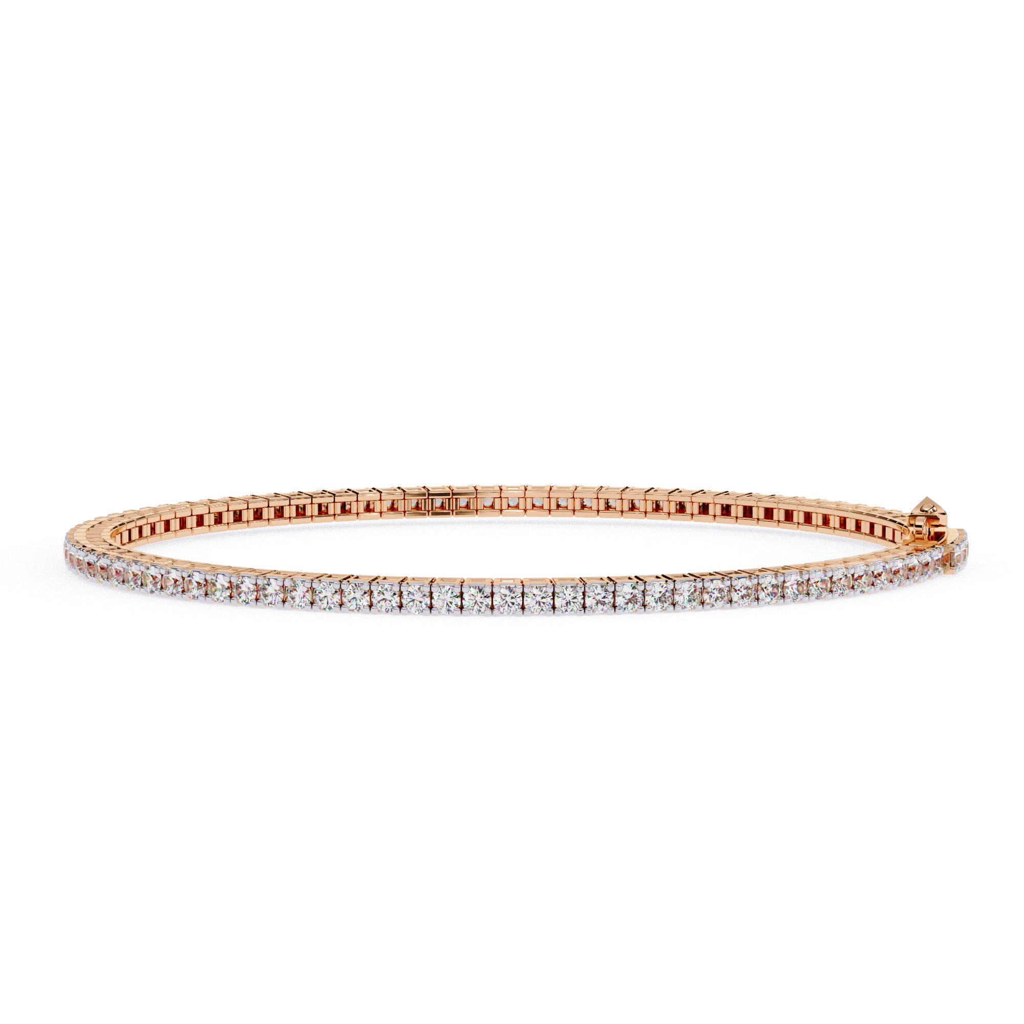 Diamond Tennis Bracelet animation renders 3dm stl details 3D print model_4