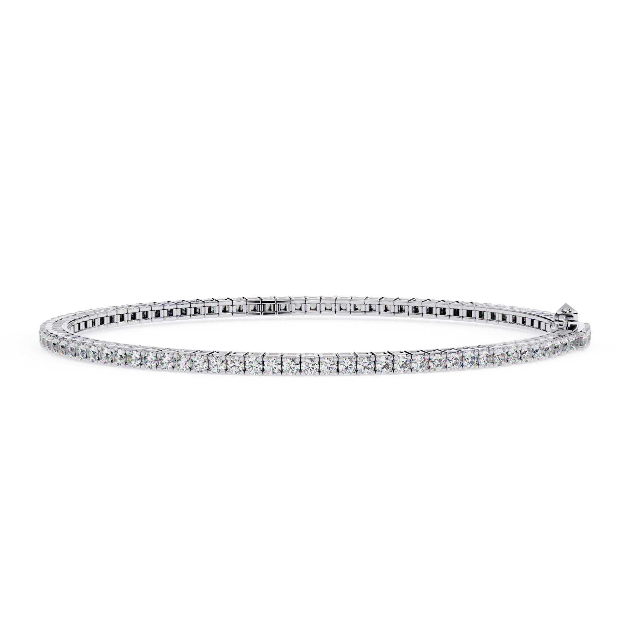 Diamond Tennis Bracelet animation renders 3dm stl details 3D print model_6