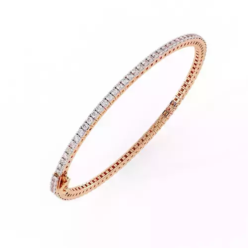 Diamond Tennis Bracelet animation renders 3dm stl details 3D print model