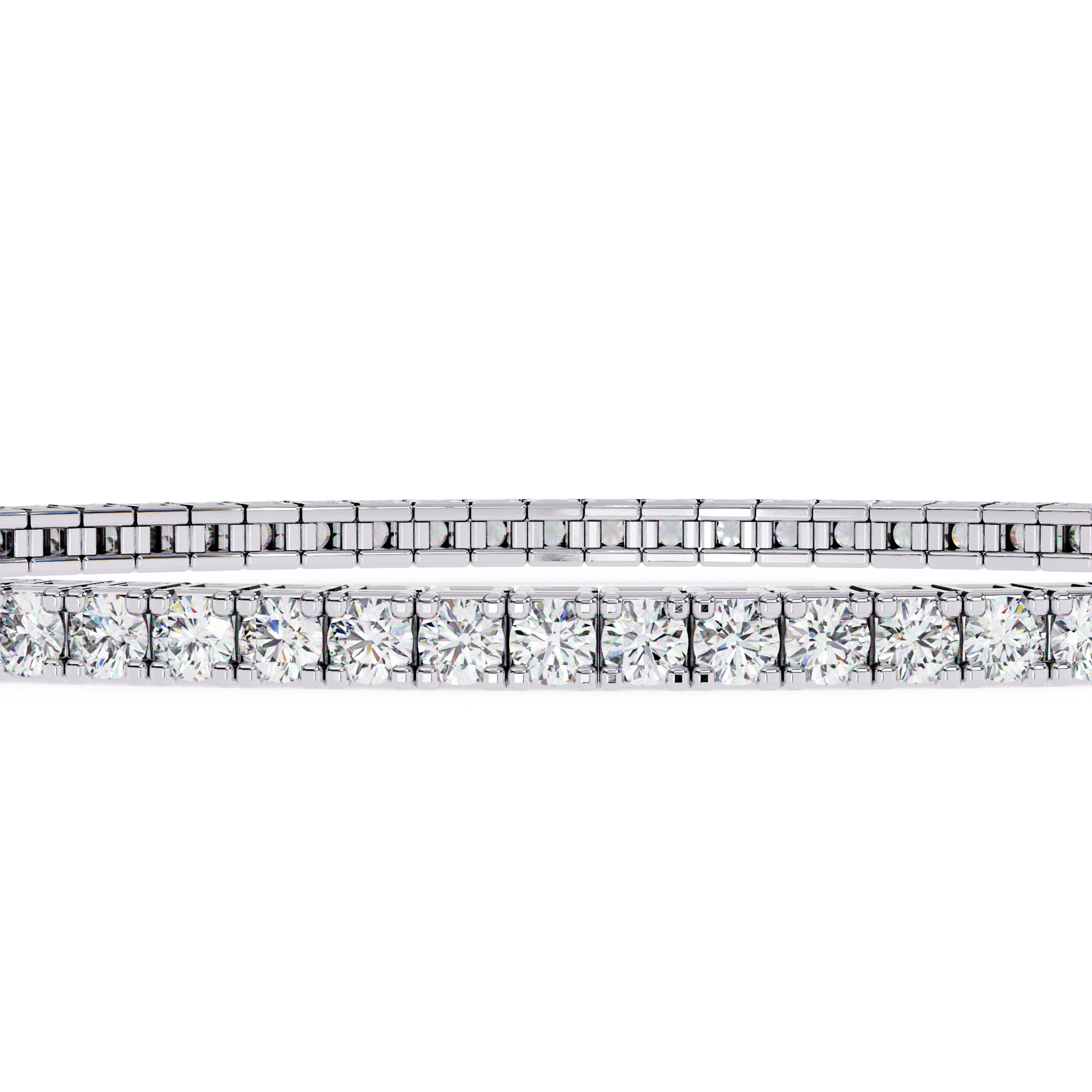 Diamond Tennis Bracelet animation renders 3dm stl details 3D print model_15