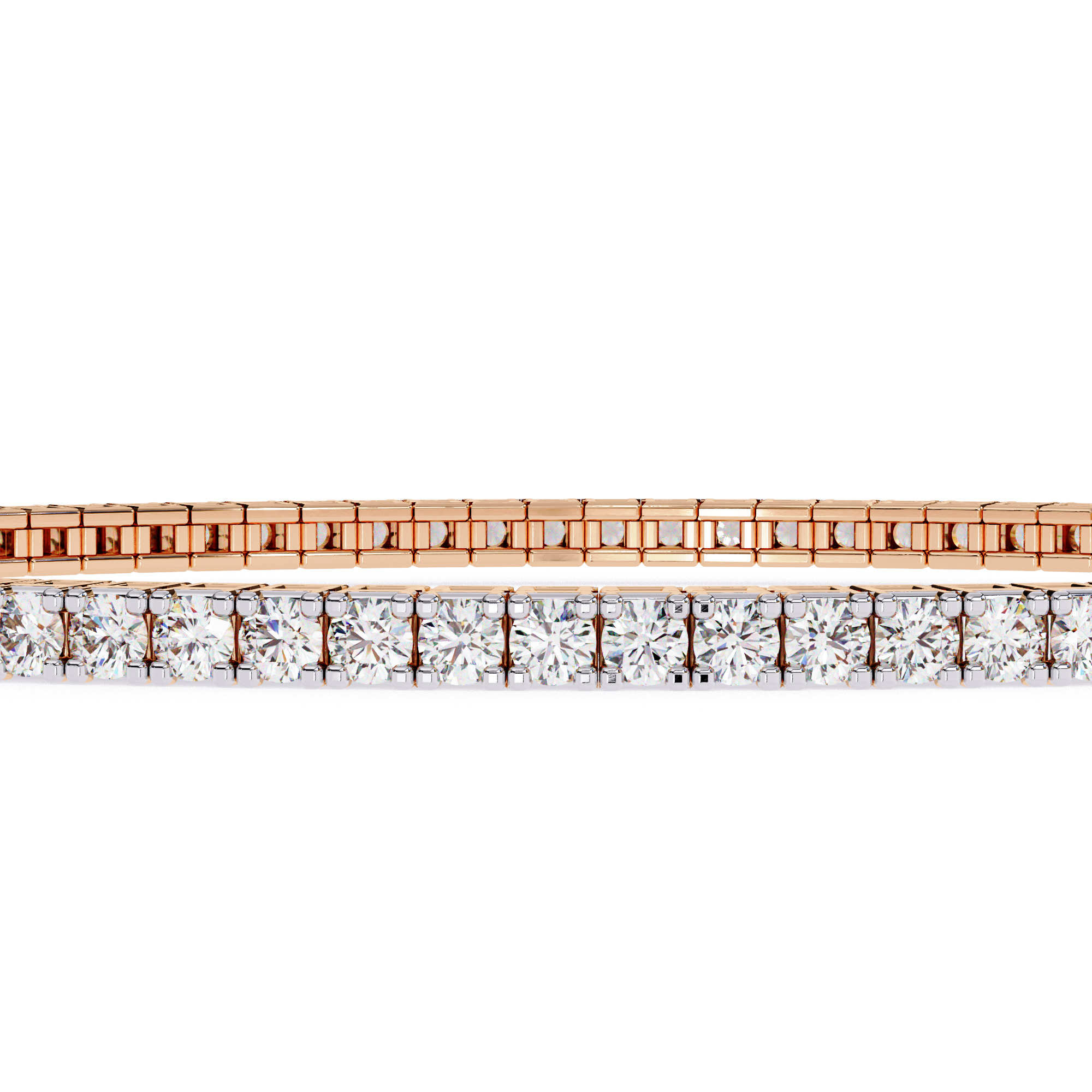 Diamond Tennis Bracelet animation renders 3dm stl details 3D print model_14