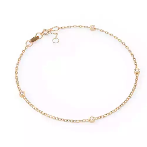 Diamond Bracelet animation renders 3dm stl details