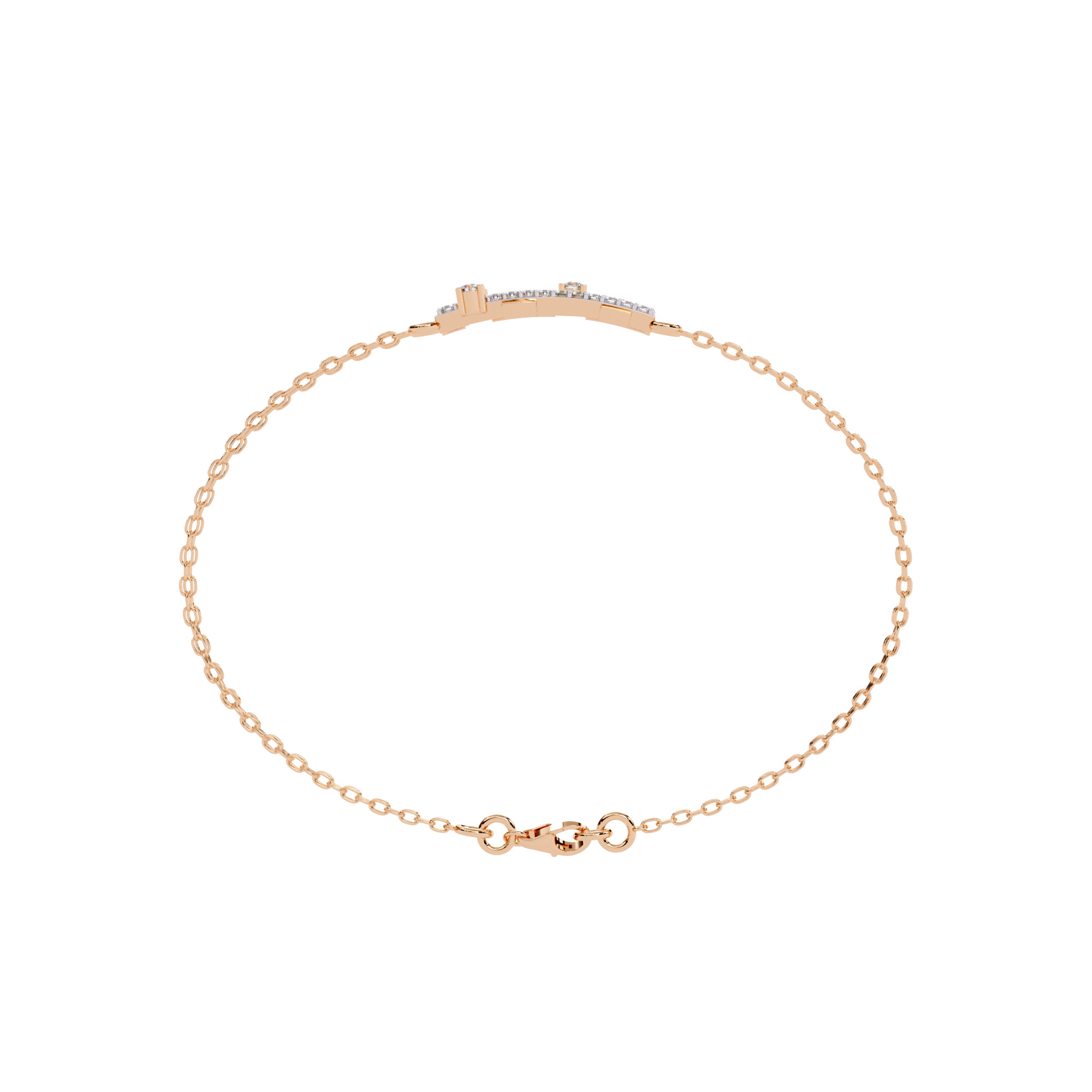 Diamond Bracelet animation renders 3dm stl details 3D print model_5