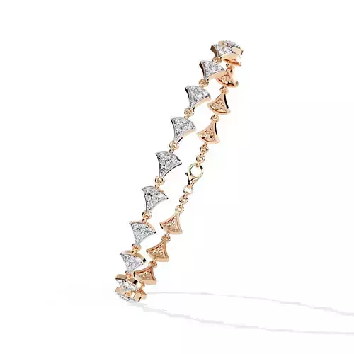 Diamond Bracelet animation renders 3dm stl details 3D print model