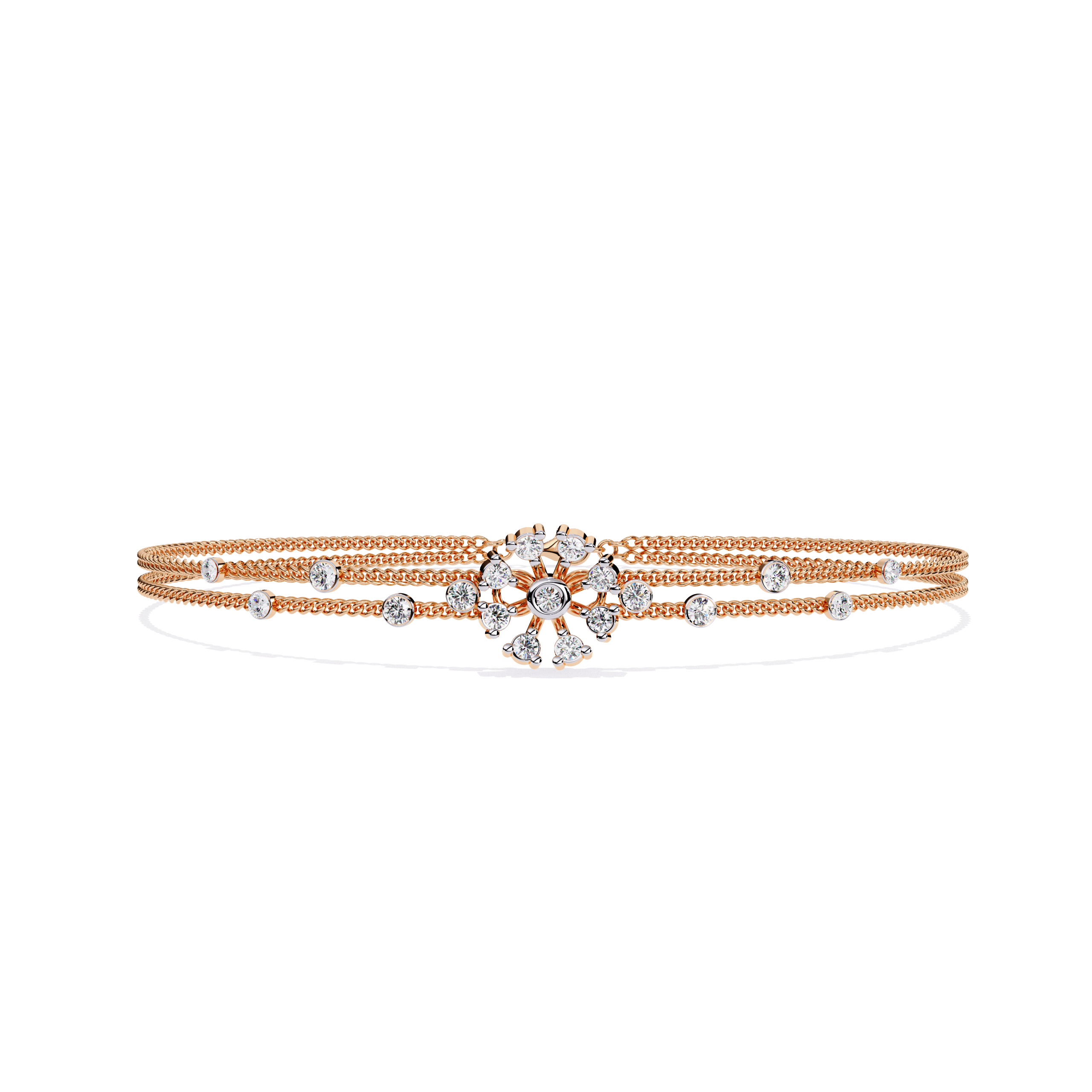 Diamond Bracelet animation renders 3dm stl details 3D print model_6