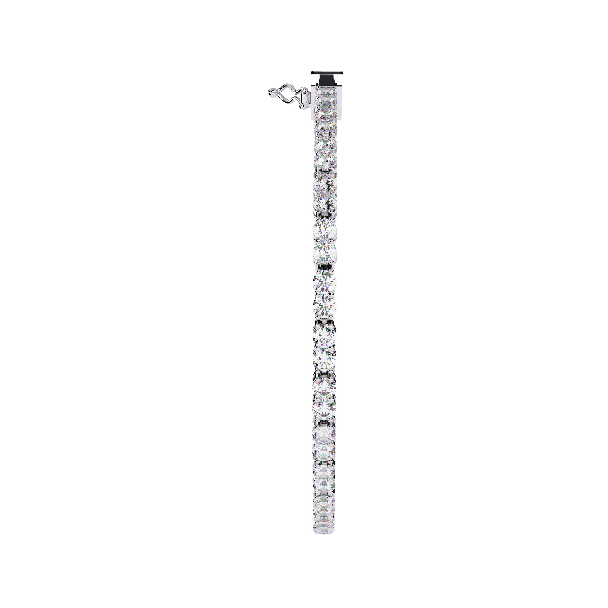 Diamond Tennis Bracelet animation renders 3dm stl details 3D print model_15