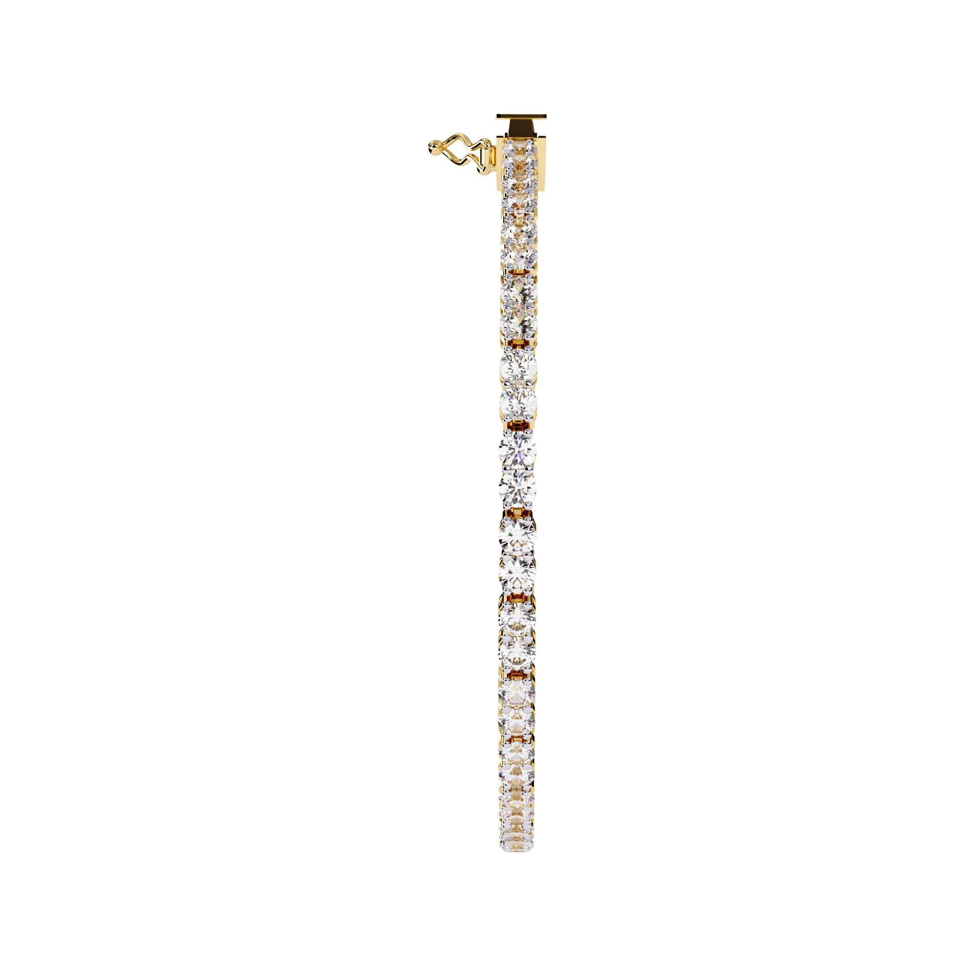 Diamond Tennis Bracelet animation renders 3dm stl details 3D print model_14