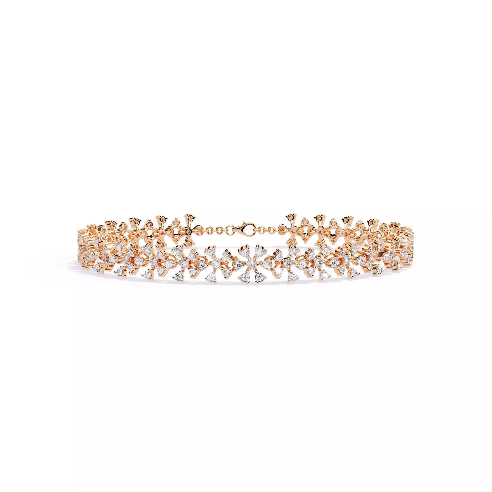 Diamond Bracelet animation renders 3dm stl details 3D print model_0