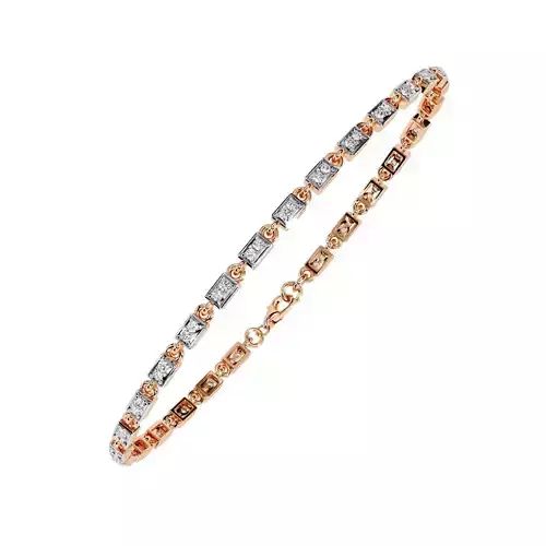 Diamond Tennis Bracelet animation renders 3dm stl details 3D print model