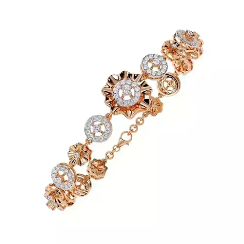 Diamond Bracelet animation renders 3dm stl details 3D print model