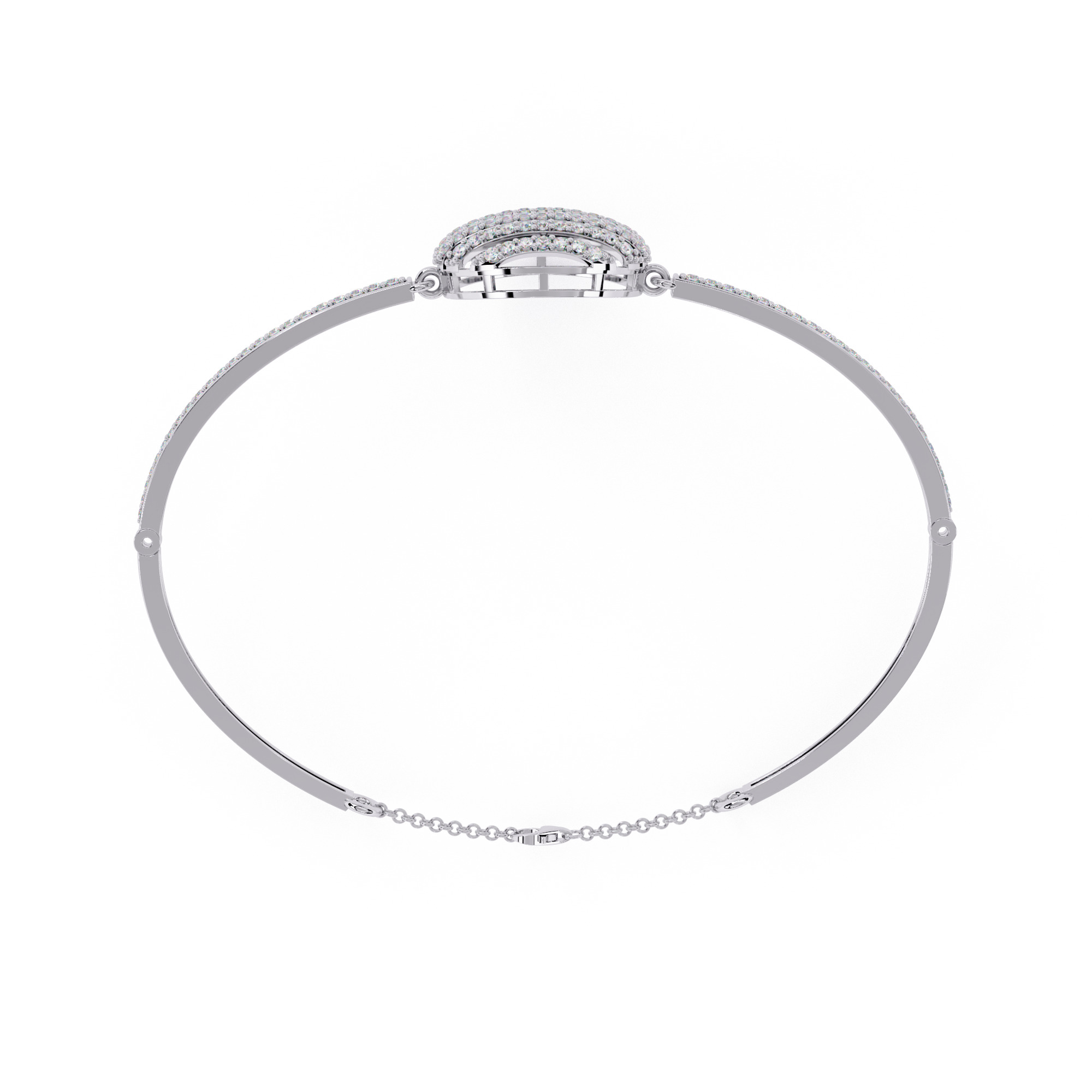 Diamond Bracelet animation renders 3dm stl details 3D print model_11