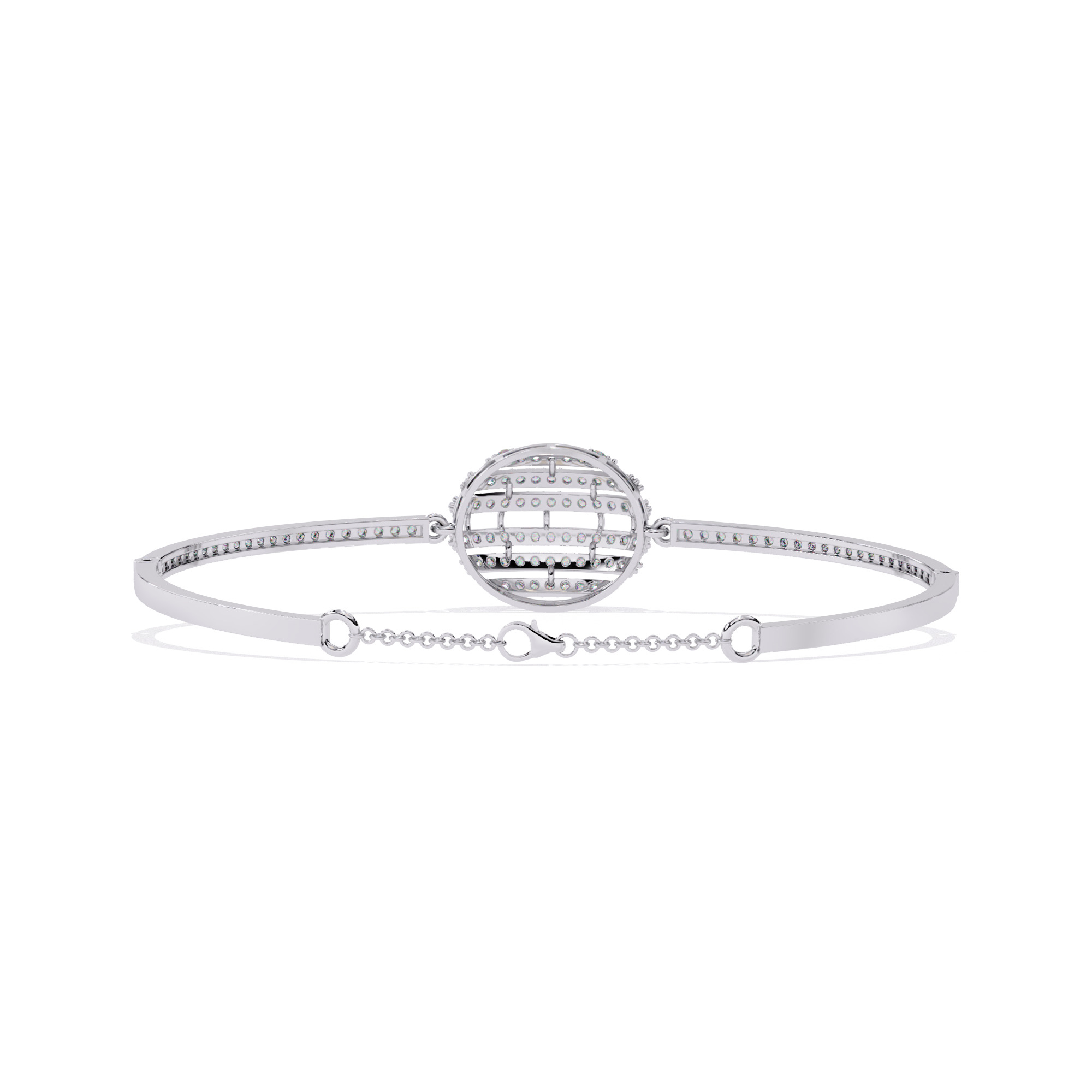 Diamond Bracelet animation renders 3dm stl details 3D print model_3