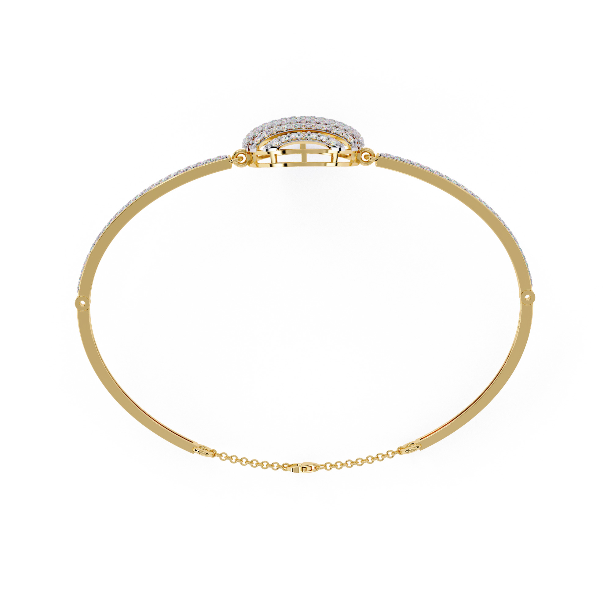 Diamond Bracelet animation renders 3dm stl details 3D print model_13