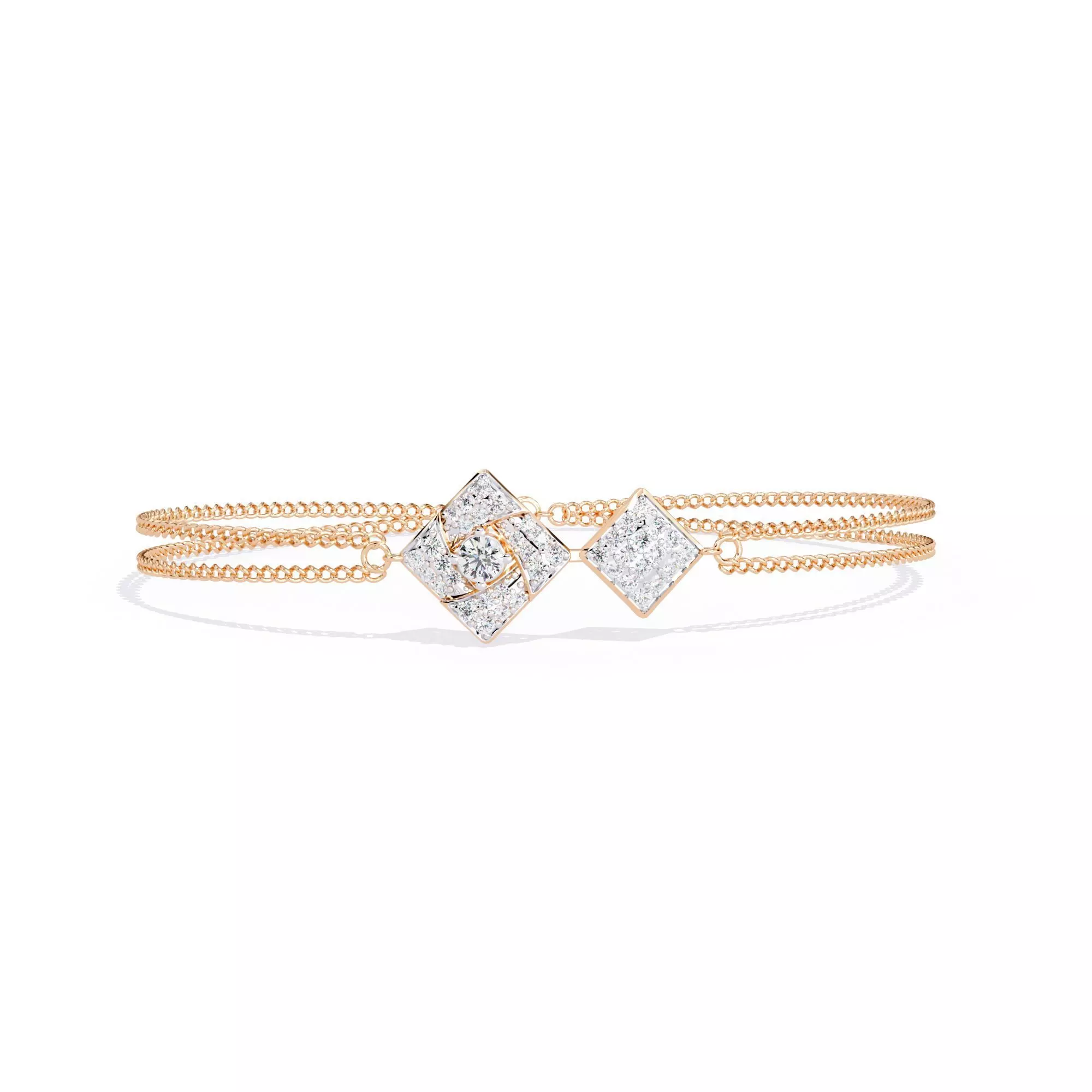 Diamond Bracelet animation renders 3dm stl details 3D print model_0