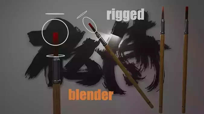 japan brush