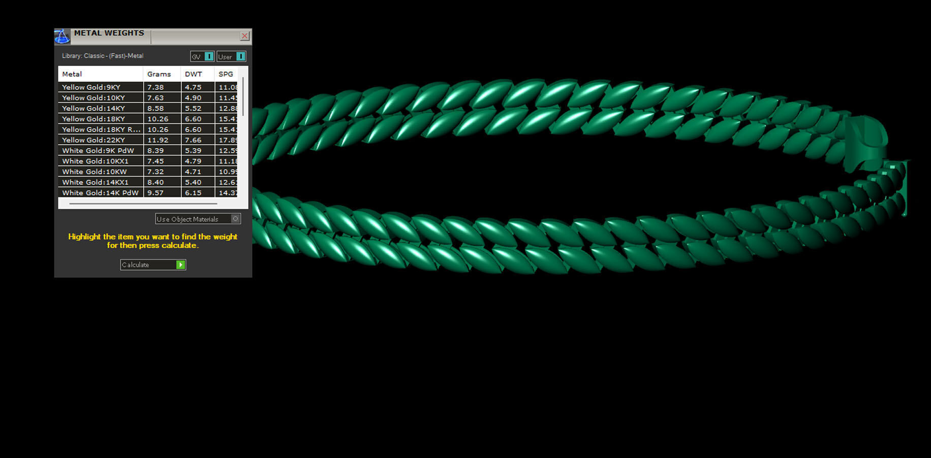 5 MM NEW SPIRAL MIAMI CUBAN LINK CHAIN BRACELET OR NECKLACE  3D print model_3