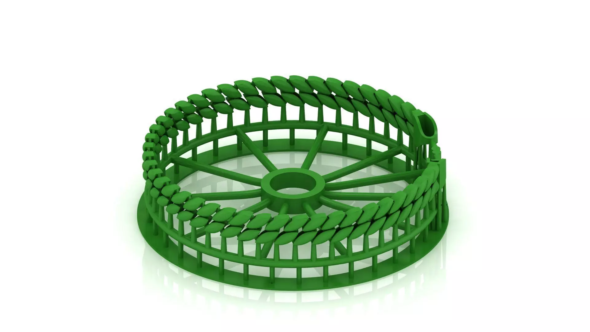 7 MM NEW SPIRAL MIAMI CUBAN LINK CHAIN BRACELET OR NECKLACE  3D print model_0