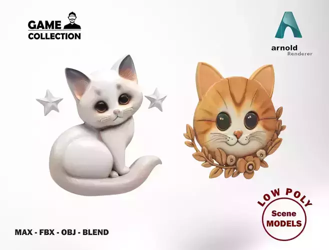 Cats wall decoration