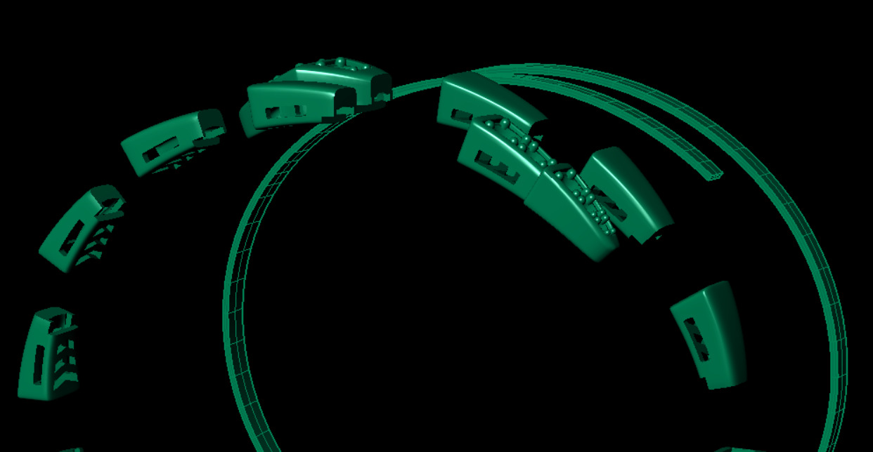 Bracelet BVLGARI Serpenti 3D print model_16