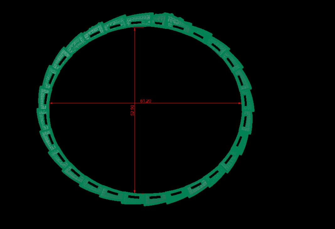 Bracelet BVLGARI Serpenti 3D print model_12