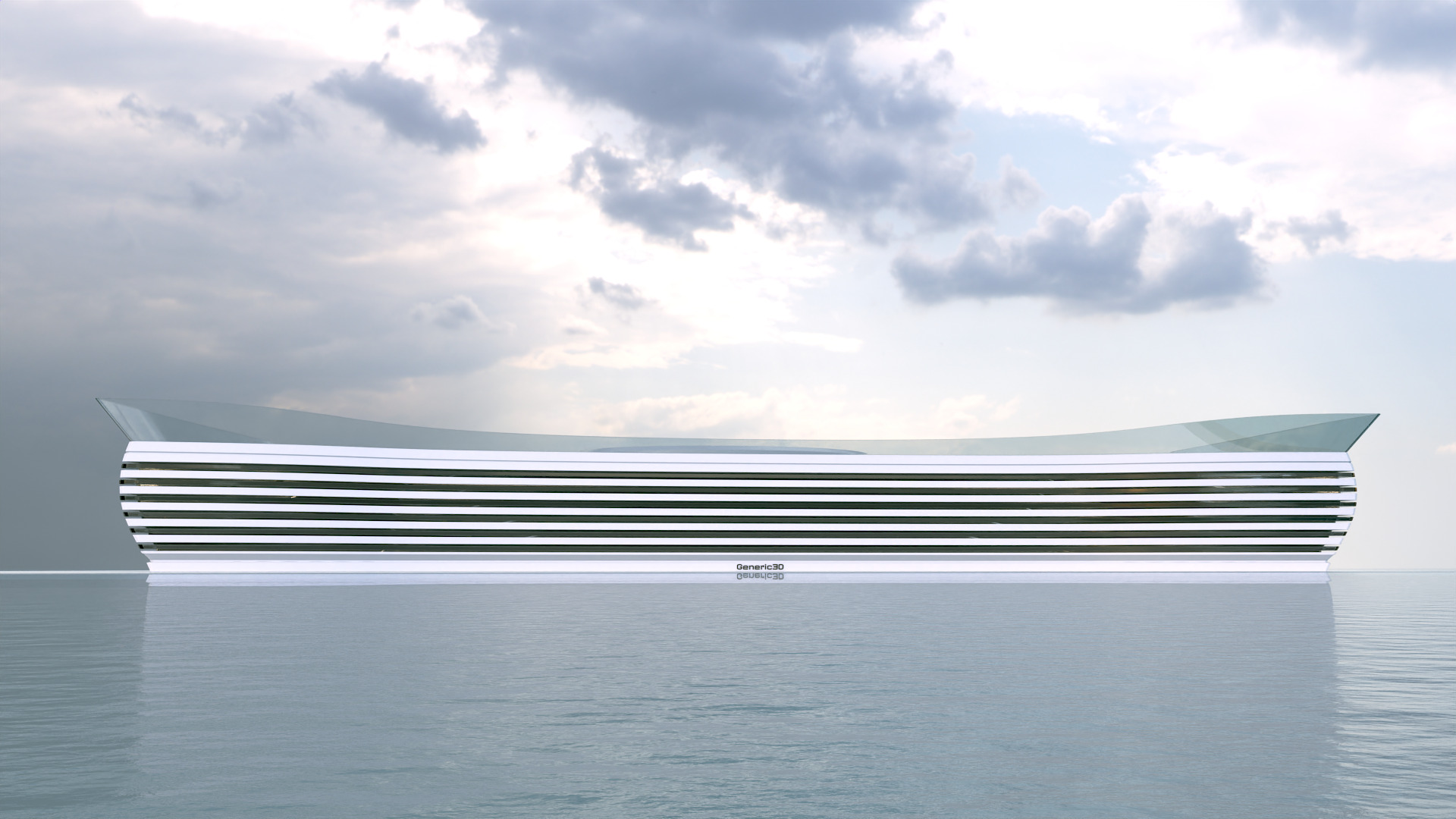 Futuristic Building Concept V2-05 3D model_14