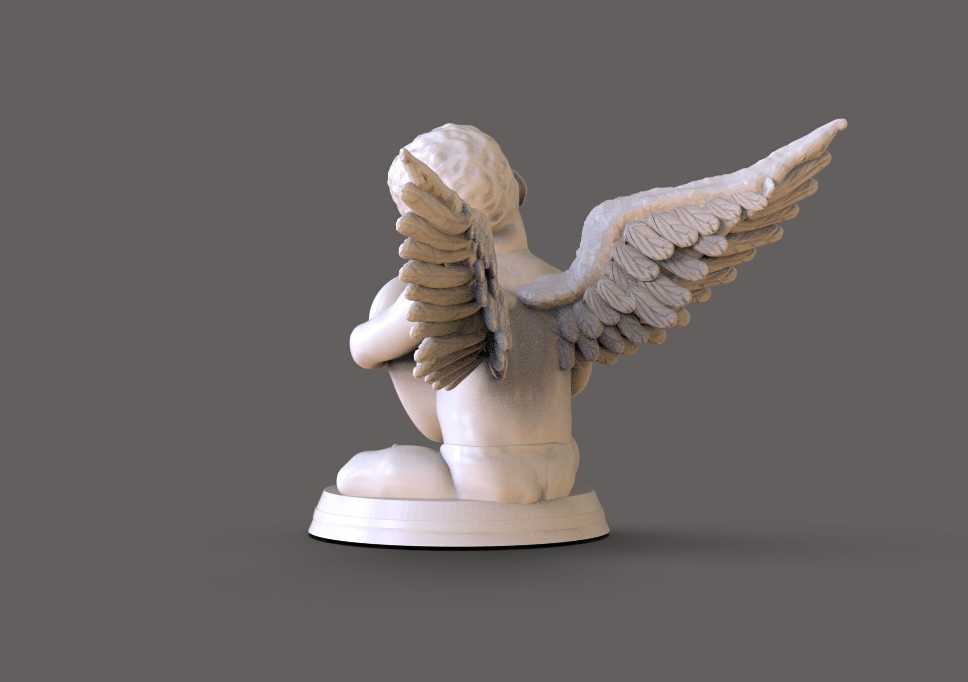 Valentines Cupid 3D print model_3