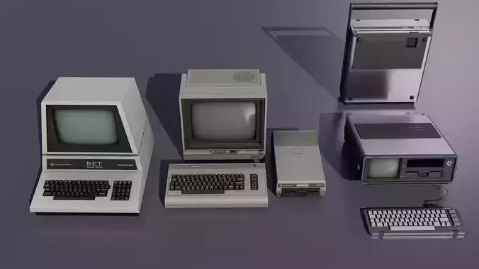 Commodore old computer Collection  