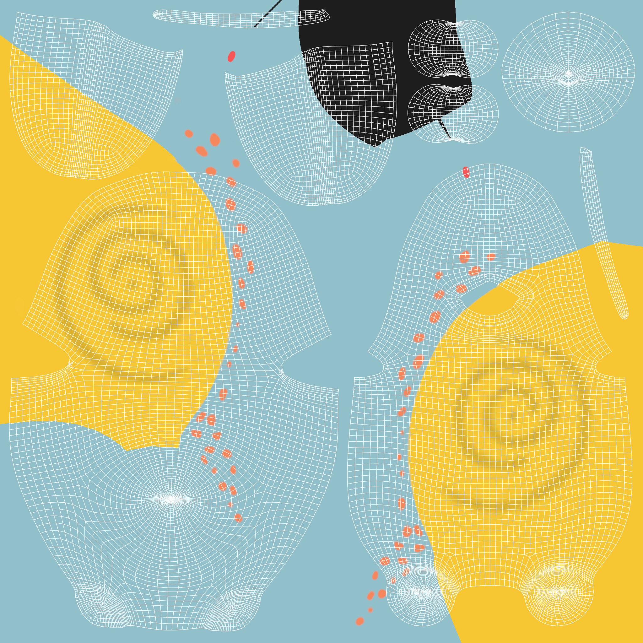 Cartoon Snail v008 - 3D Model Low Poly Low-poly 3D model_17