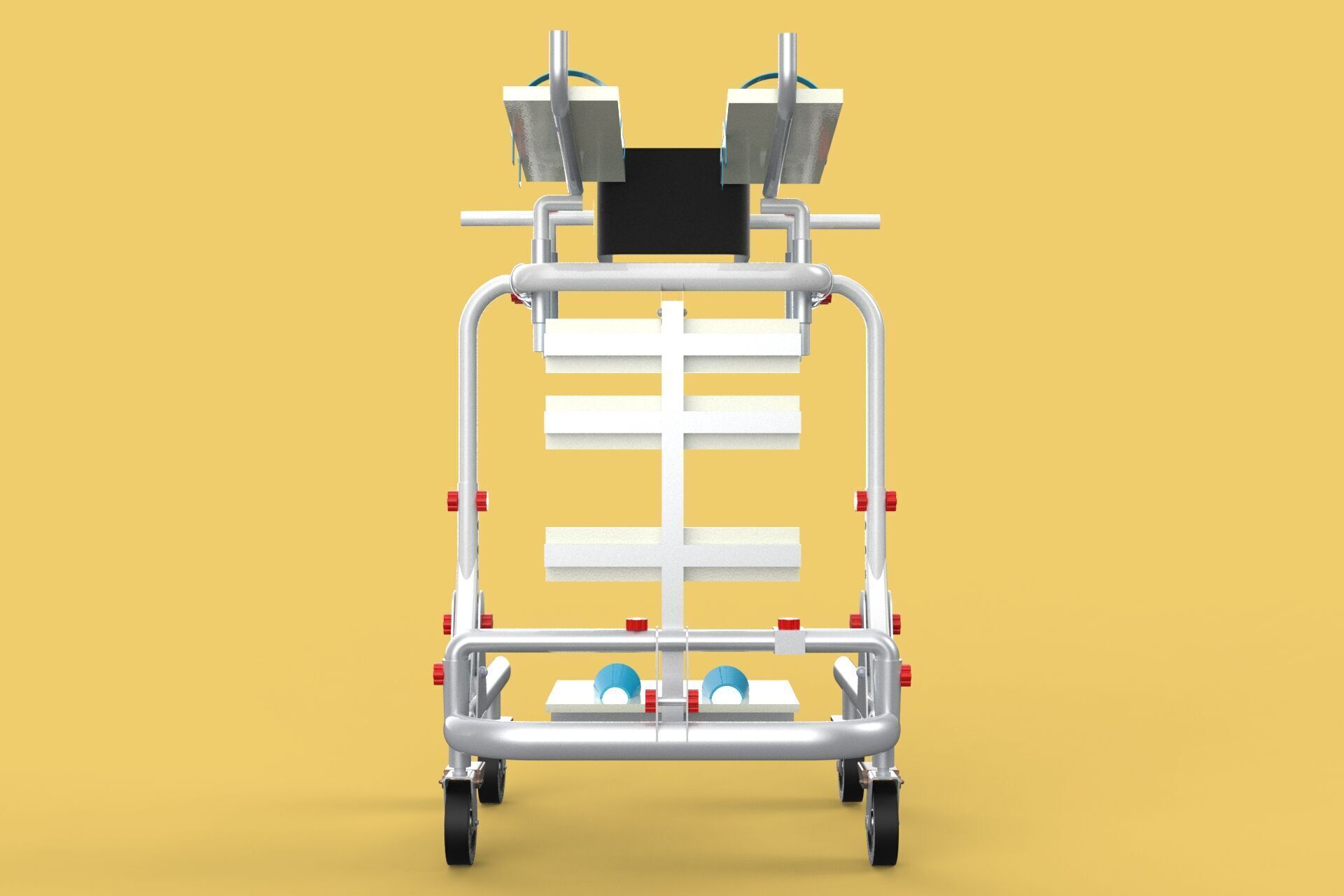 GAIT TRAINER SWING REHAB WALKING EXERCISE AIDS STAND PEDIATRIC 3D model_1