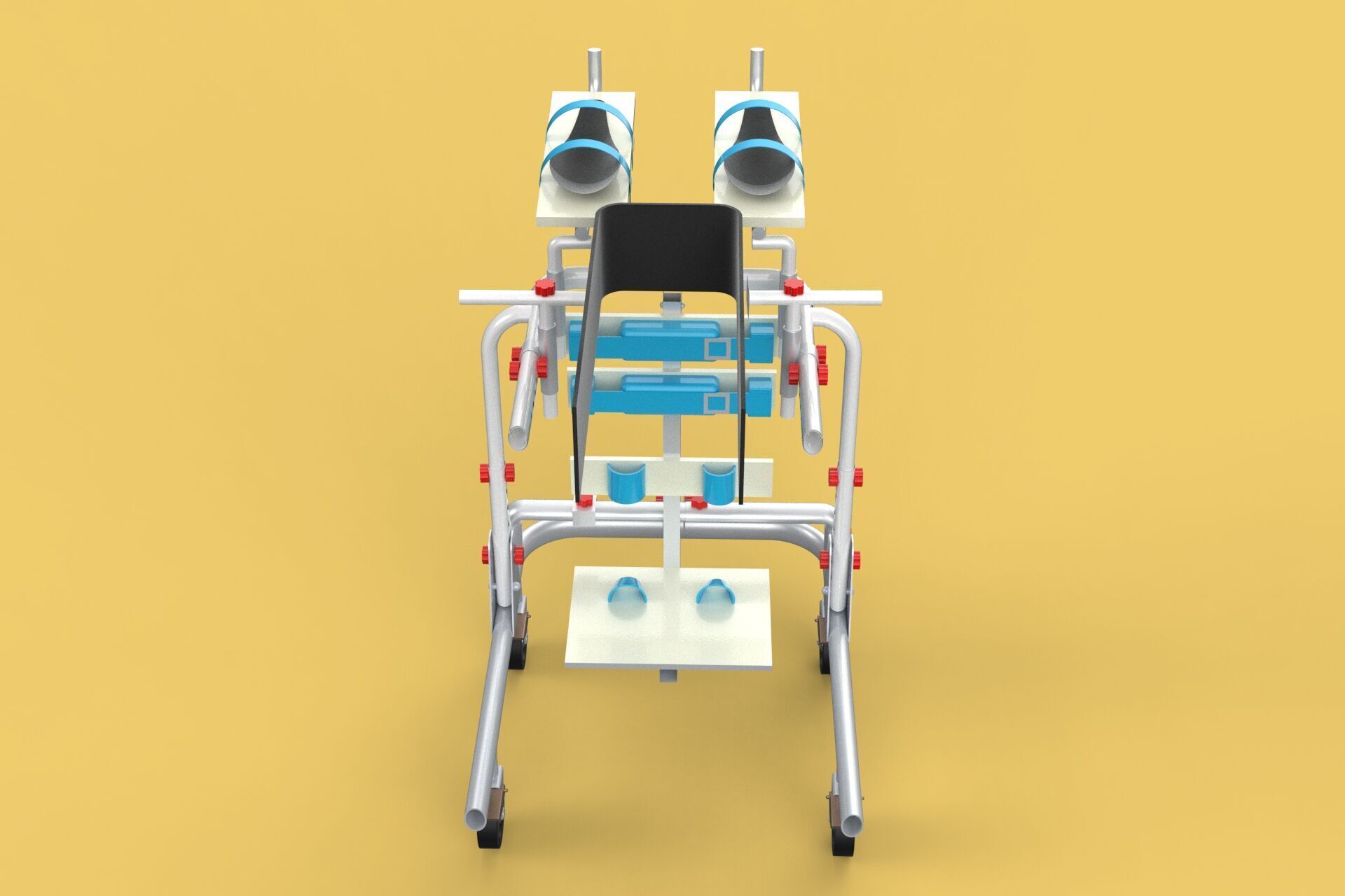 GAIT TRAINER SWING REHAB WALKING EXERCISE AIDS STAND PEDIATRIC 3D model_38