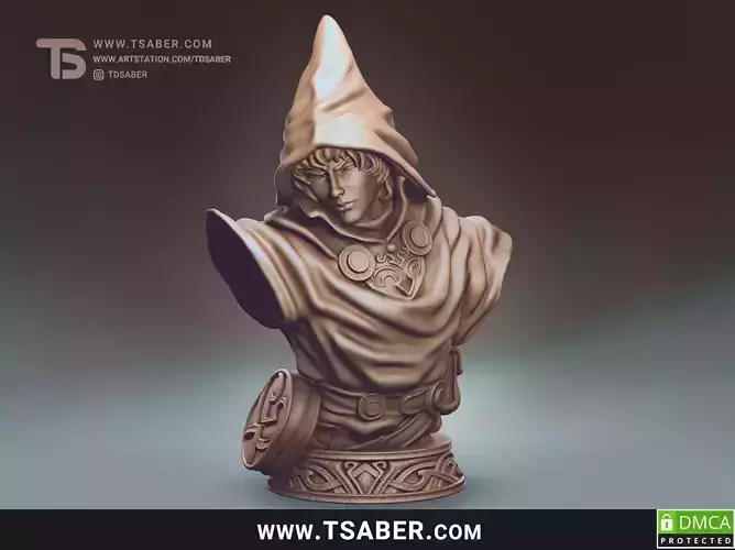Wizard Bust 