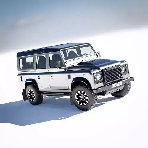 Land Rover Defender Works 110 2018 3D model