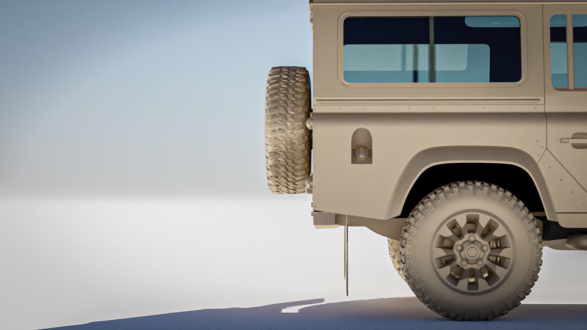 Land Rover Defender Works 110 2018 3D model_23