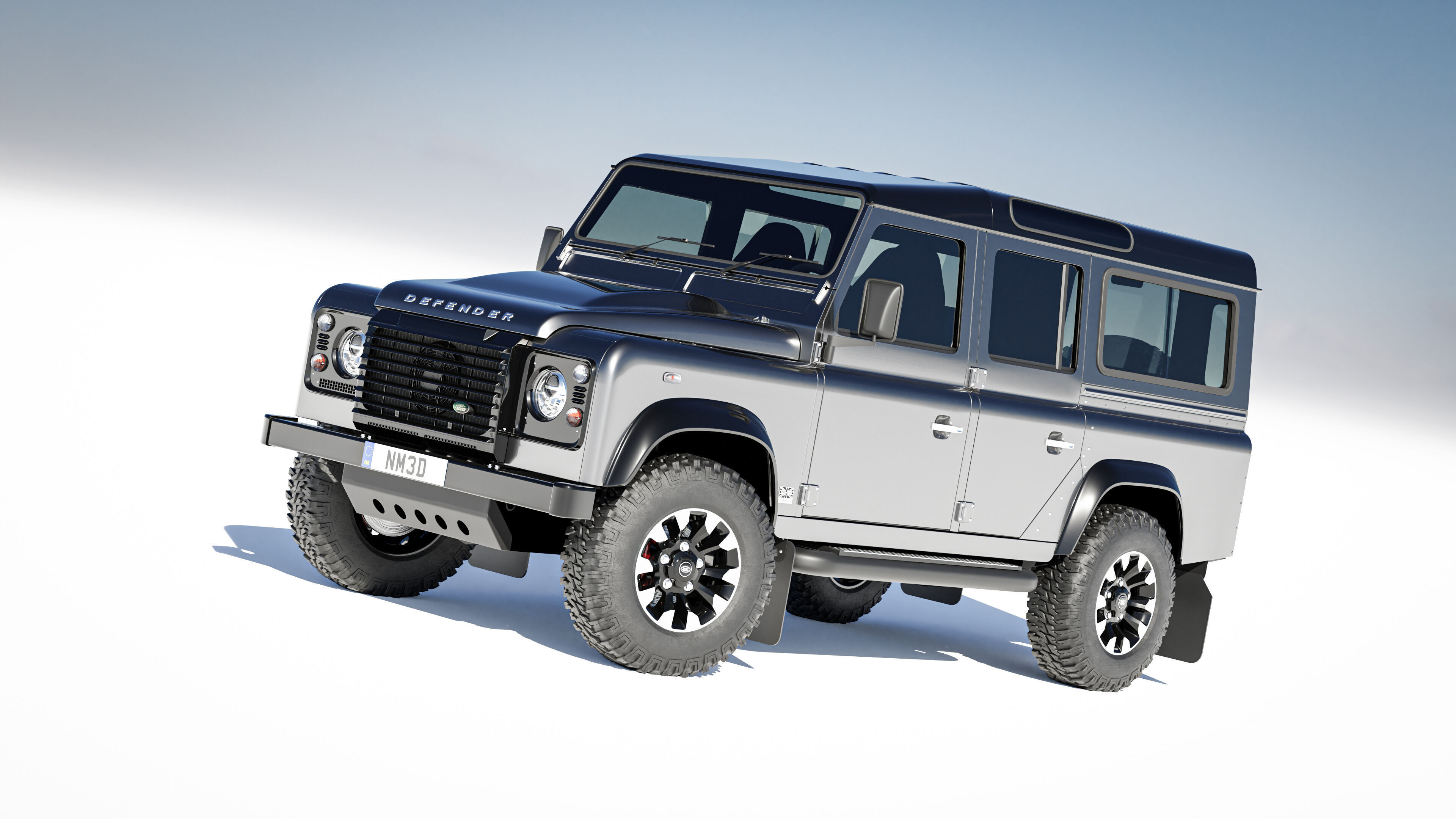 Land Rover Defender Works 110 2018 3D model_2