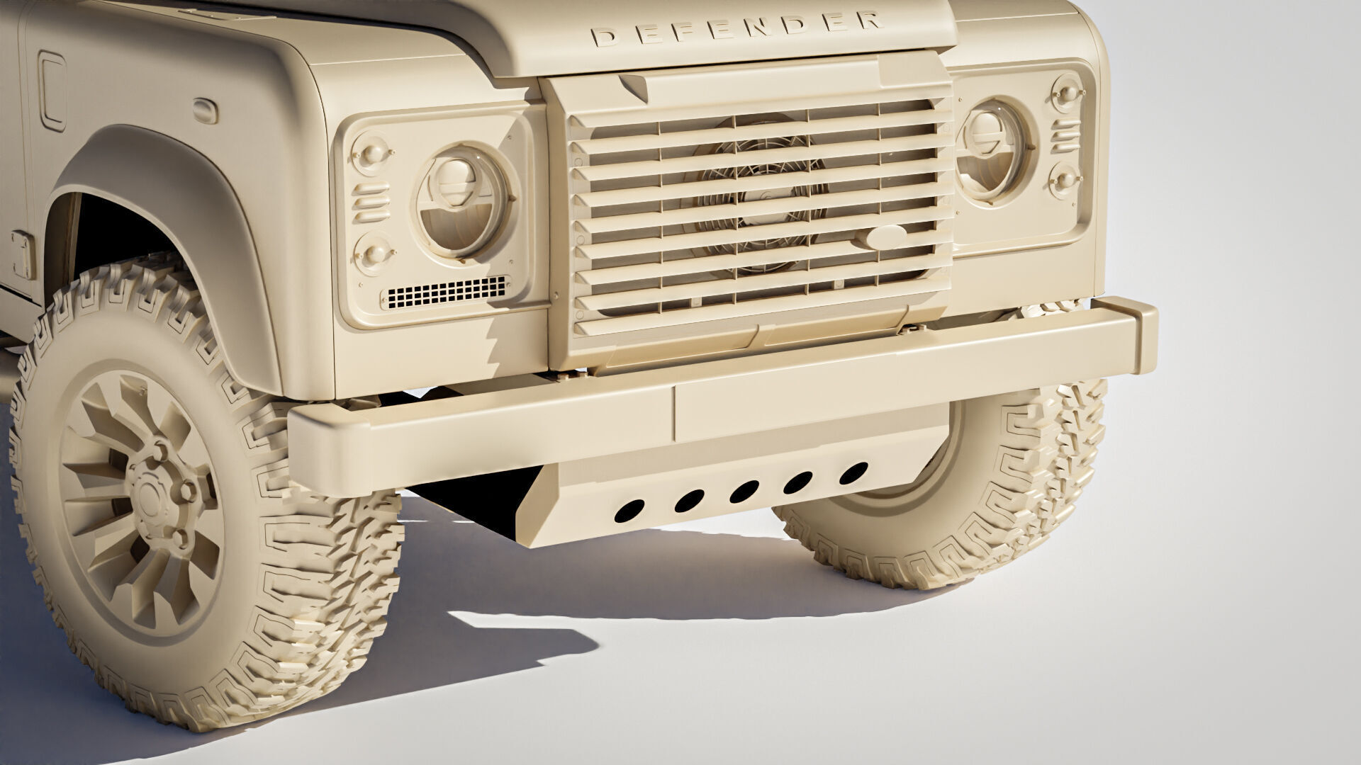 Land Rover Defender Works 110 2018 3D model_17