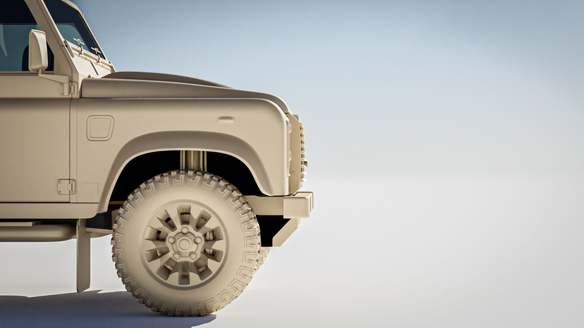 Land Rover Defender Works 110 2018 3D model_22