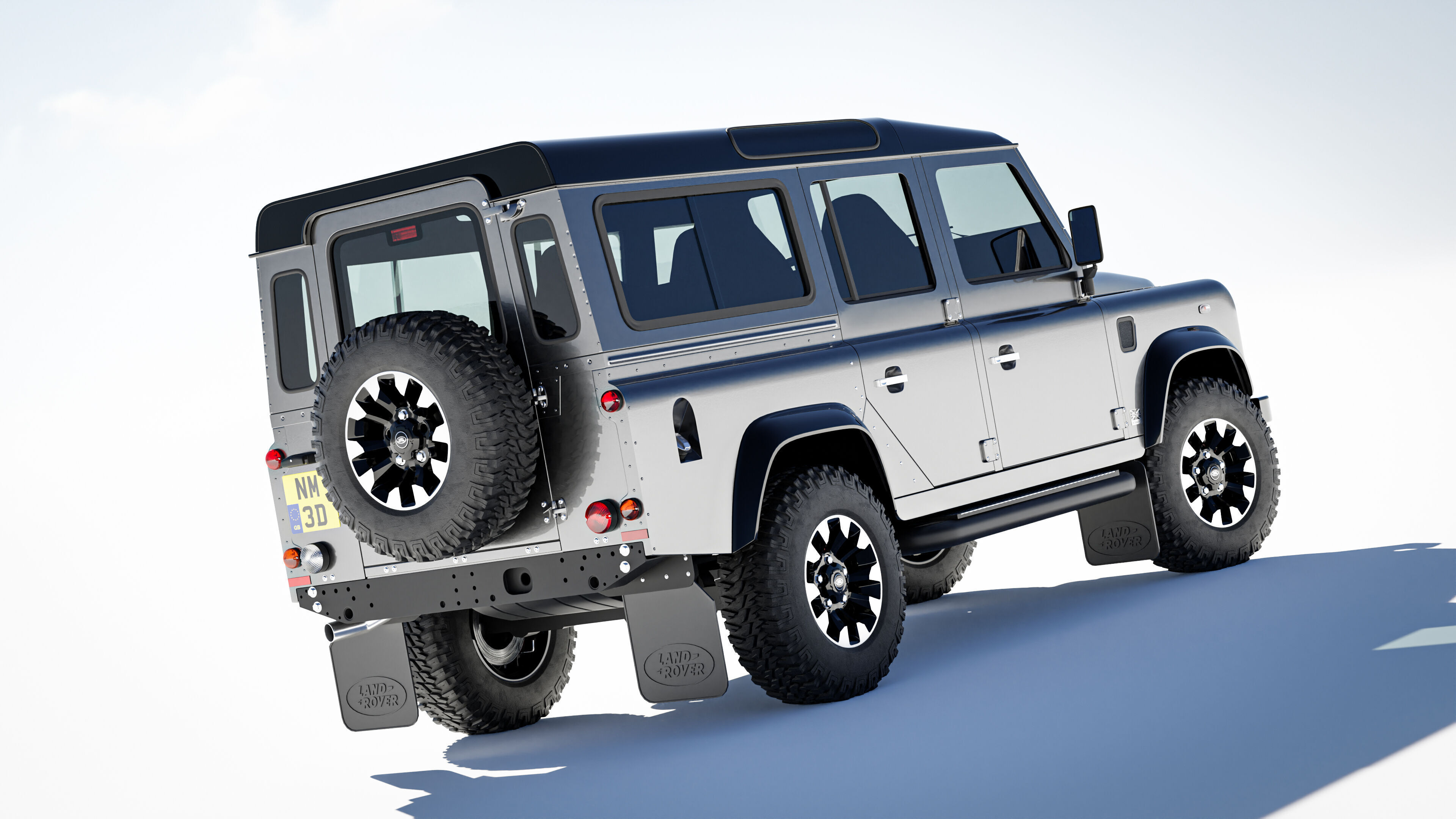 Land Rover Defender Works 110 2018 3D model_3