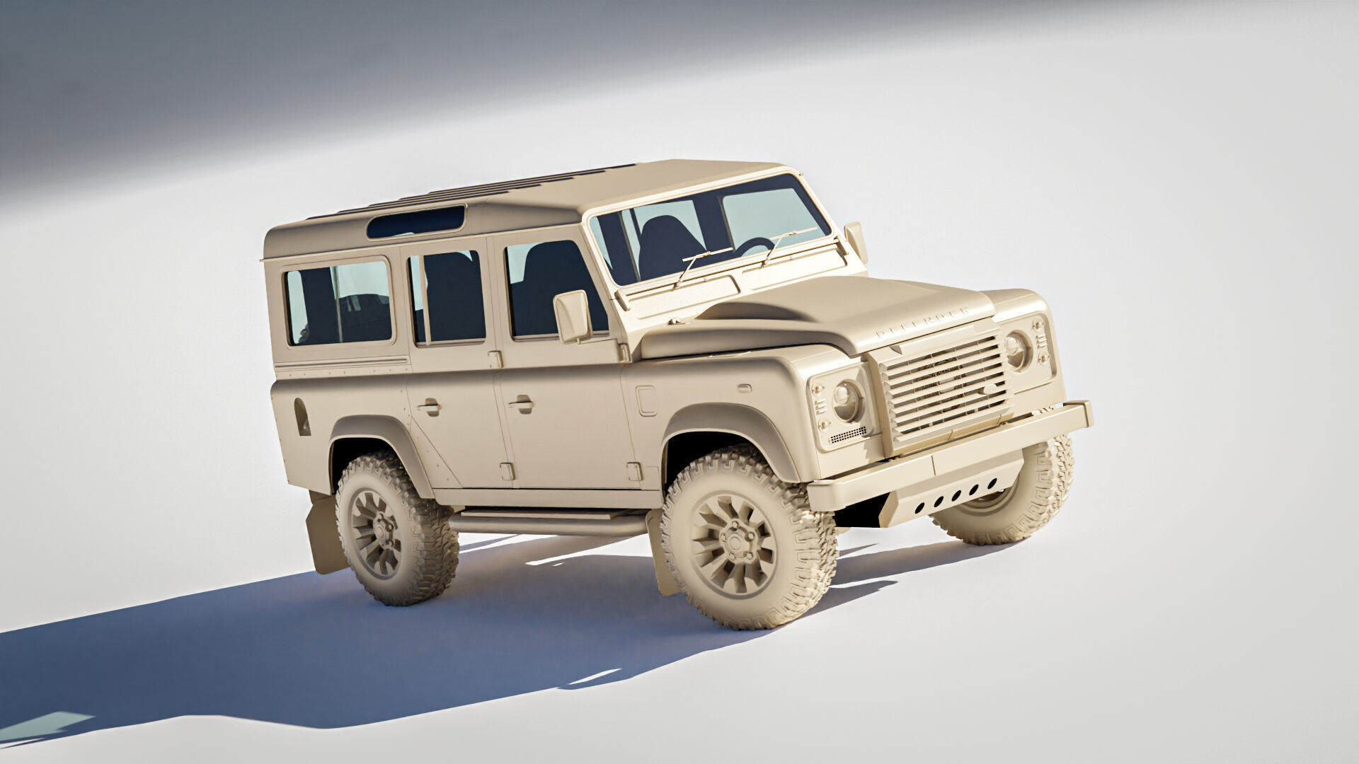 Land Rover Defender Works 110 2018 3D model_13